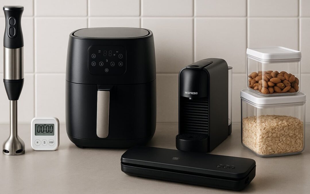 🧁 Los 5 aparatos electrónicos de cocina que han cambiado mi rutina (¡y la han hecho más fácil!)