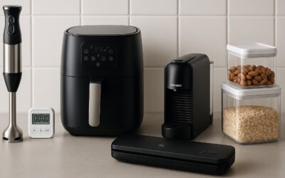 🧁 Los 5 aparatos electrónicos de cocina que han cambiado mi rutina (¡y la han hecho más fácil!)