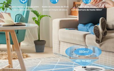 🤖 Mi aliado silencioso para tener la casa impecable: robot aspirador OKP L6