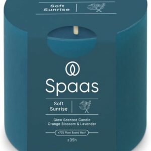 Vela Perfumada Spaas Glow – Soft Sunrise, 35 h