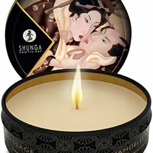 SHUNGA MINI CARESS BY CANDELIGHT VELA MASAJE CHOCOLATE 30ML