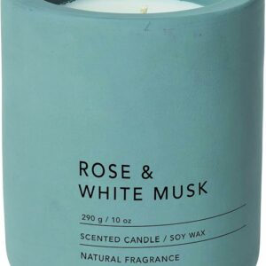 Vela Aromática Blomus Fraga – Rose & White Musk, Cera de Soja