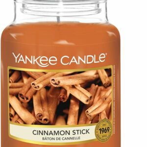 Vela Aromática Yankee Candle – Cinnamon Stick, Tarro Grande, 150 h